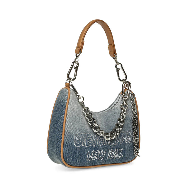 BALARM CROSSBODY BAG DENIM - Steve Madden Polska