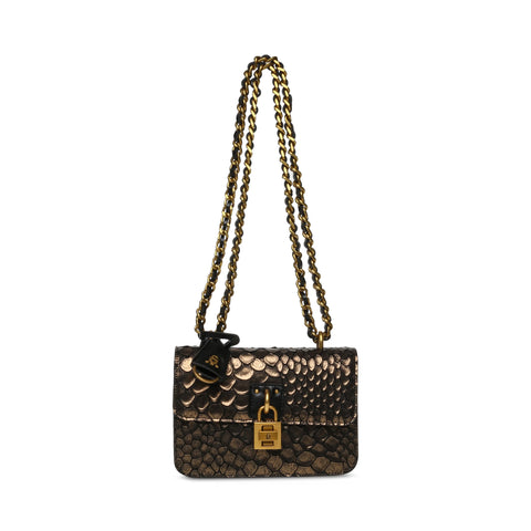 STEVE MADDEN Bscale Crossbody Bag Gold Kabelky