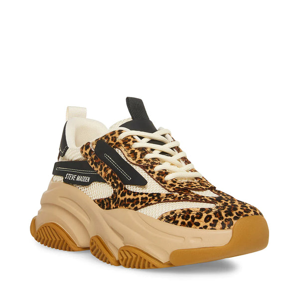 Possession-E Sneaker Brn Leo/Bk - Steve Madden Polska