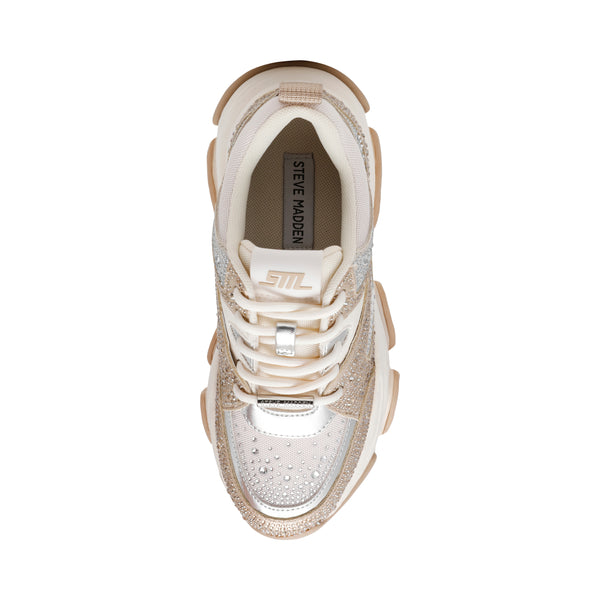 Privy Sneaker SILVER / GOLD CREAM