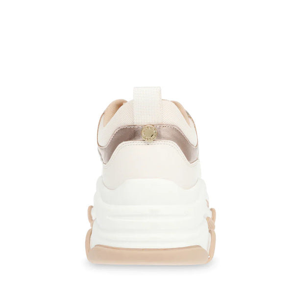 Progressive Sneaker Cream Rose Gld - Steve Madden Polska