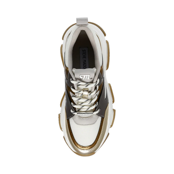 PROGRESSIVE SNEAKER PEW/GLD