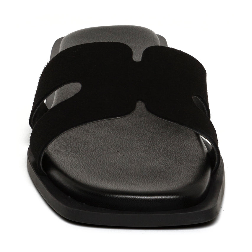Sofia Slide BLACK SUEDE