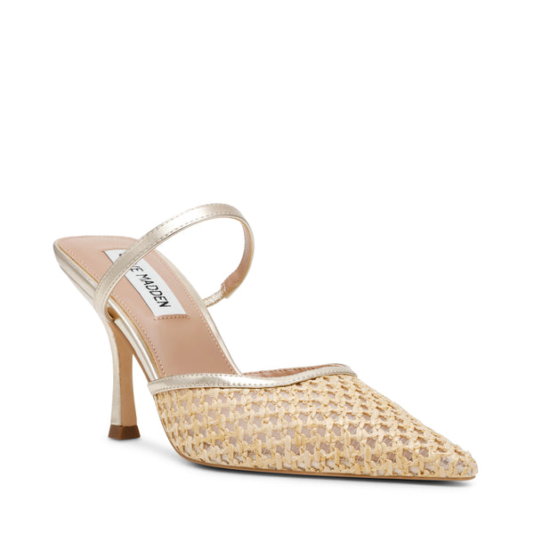 Brinley Sandal GOLD RAFFIA