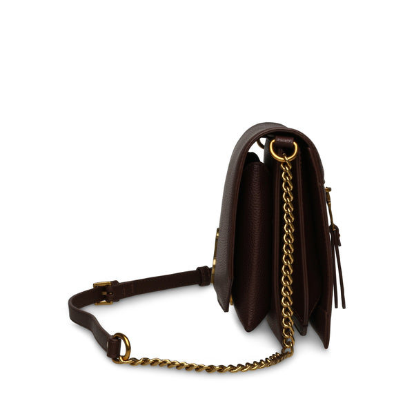 BLEADING CROSSBODY BAG CHOCOLATE