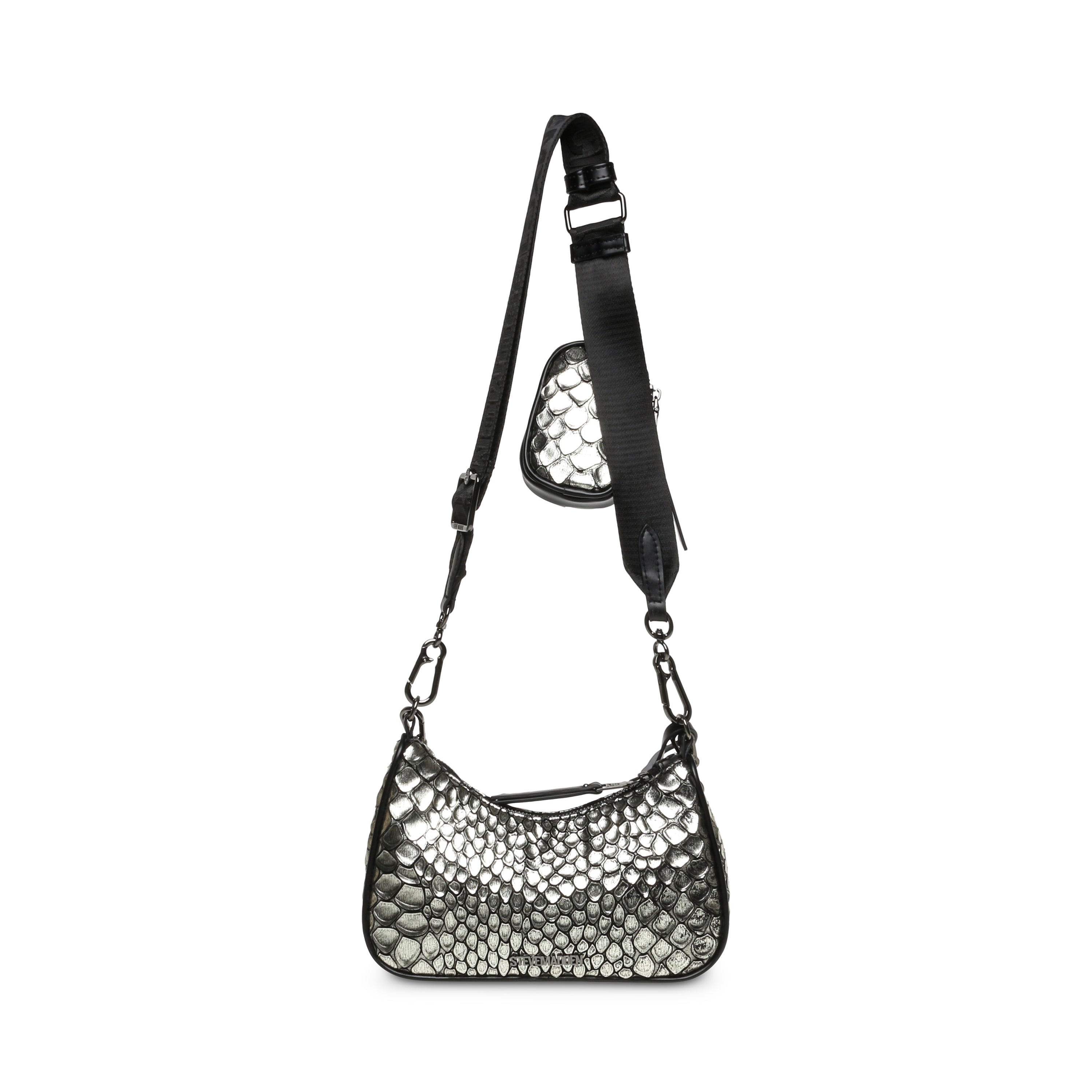 BVITALZ CROSSBODY BAG SILVER- Hover Image