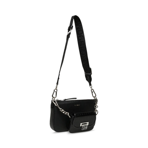 STEVE MADDEN BNAIM CROSSBODY BAG BLK/SIL BLACK