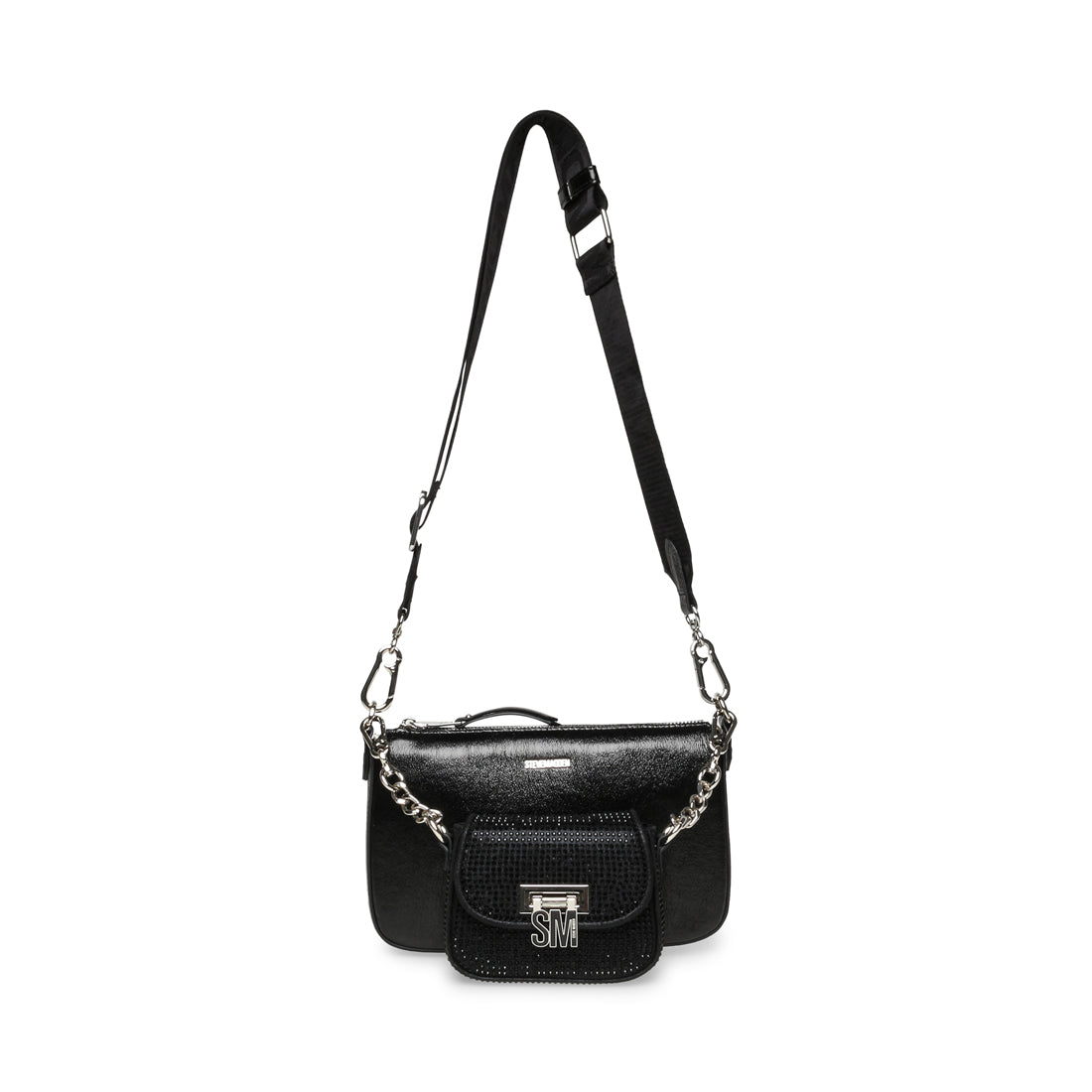 BNAIM-R CROSSBODY BAG BLK/SIL