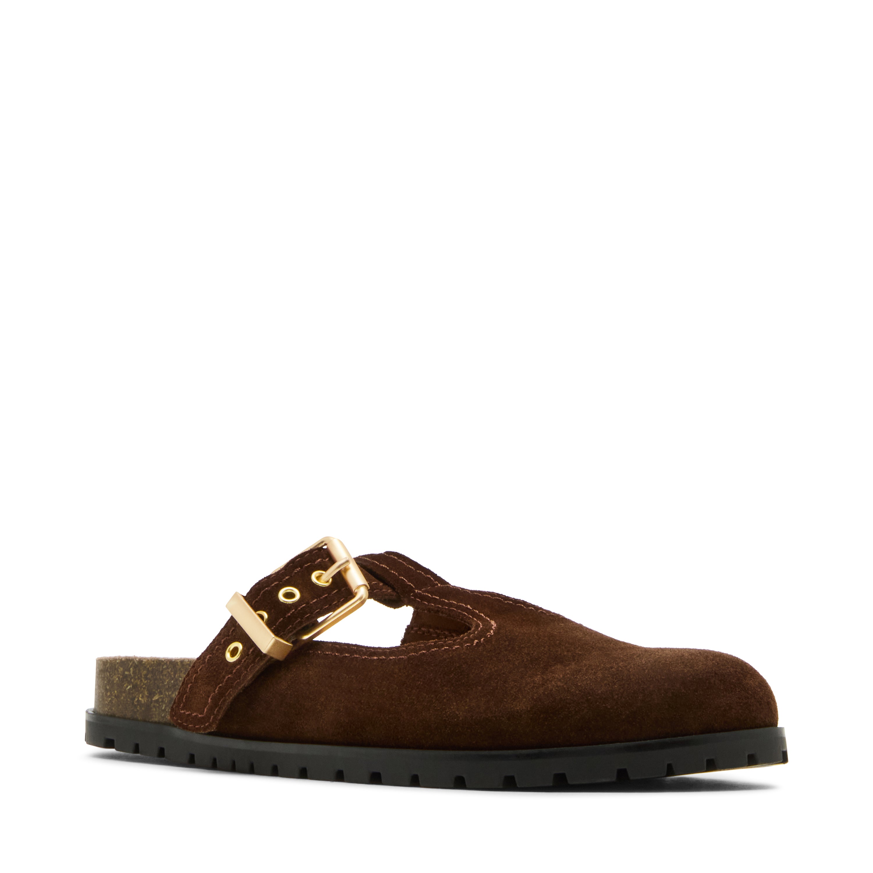 Atticus Mule BROWN SUEDE