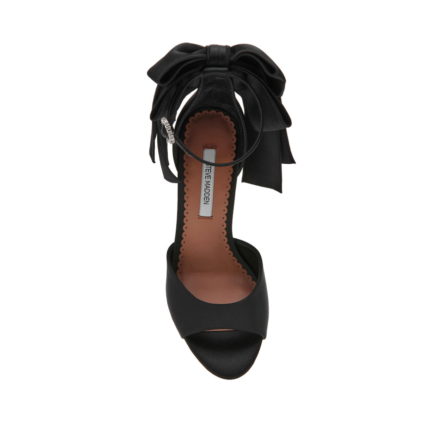 Bougie Sandal BLACK SATIN - view 6