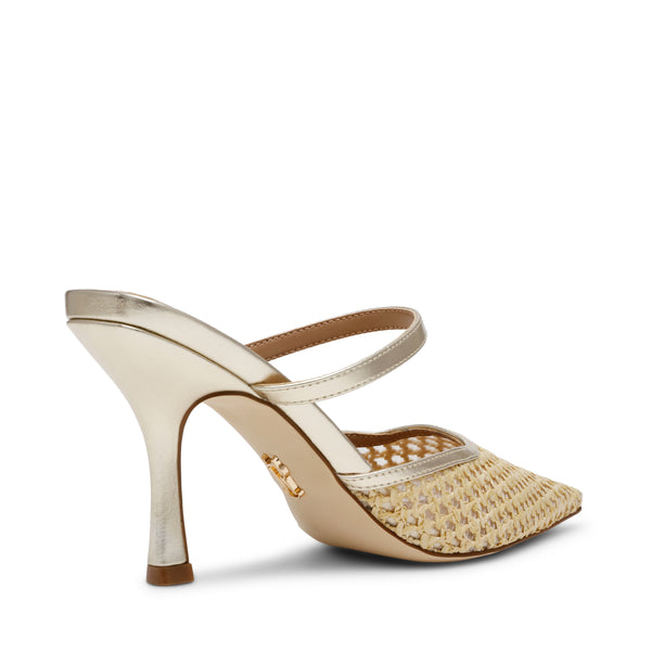 Brinley Sandal GOLD RAFFIA