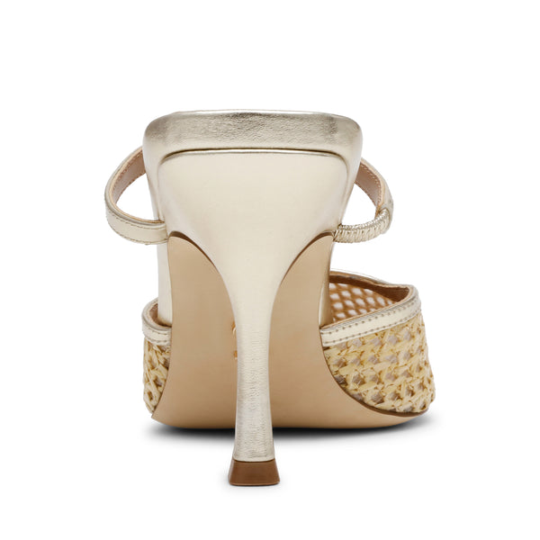 Brinley Sandal GOLD RAFFIA