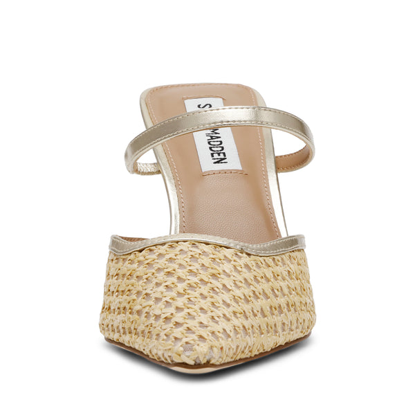 Brinley Sandal GOLD RAFFIA