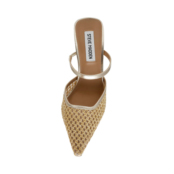 Brinley Sandal GOLD RAFFIA