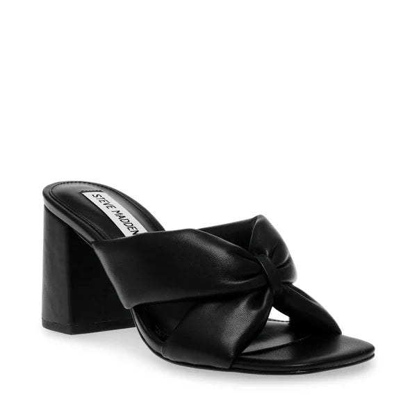 CAMPAIGN SANDAL BLACK LEATHER