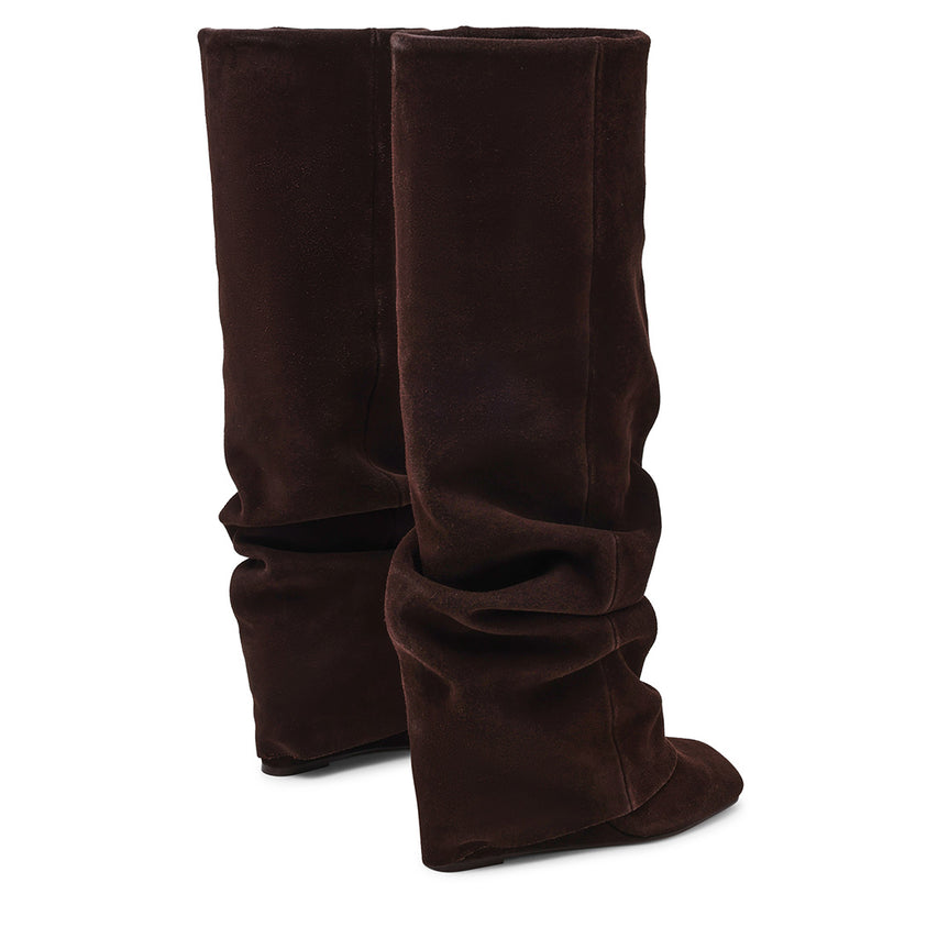 Dash Line Boot CHOCOLATE BROWN SUEDE - view 4