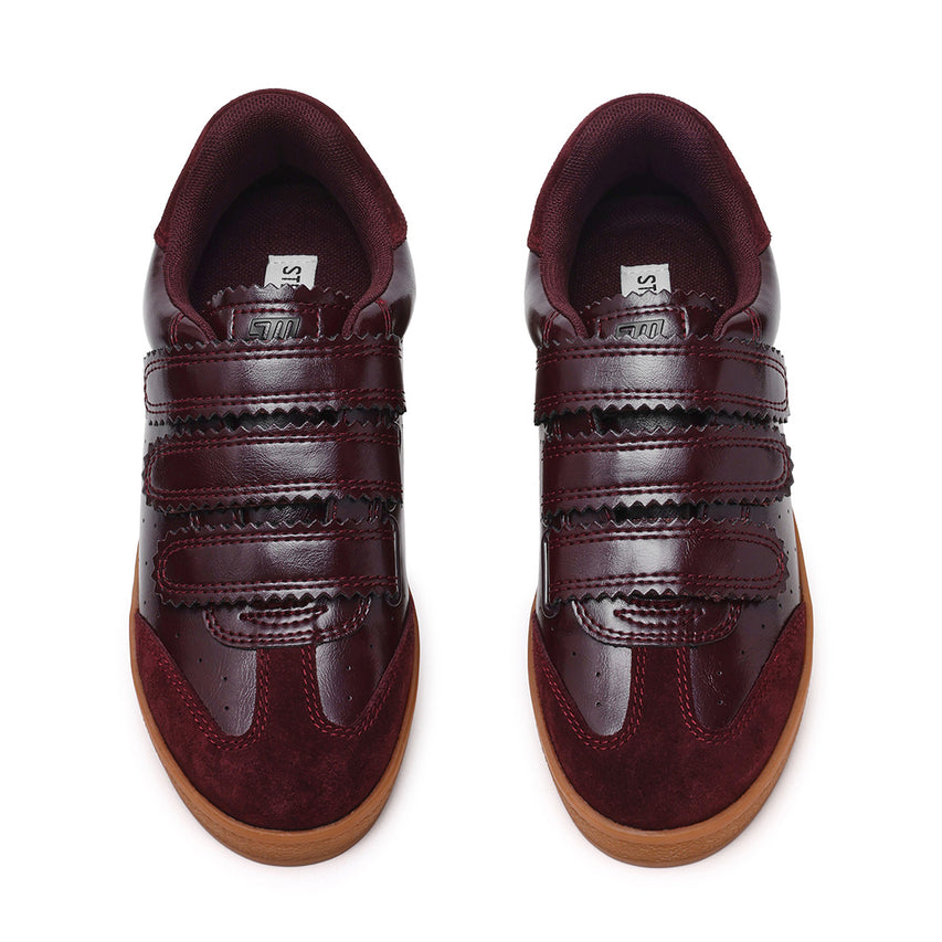 Daybreak Sneaker BURGUNDY PATENT - view 4