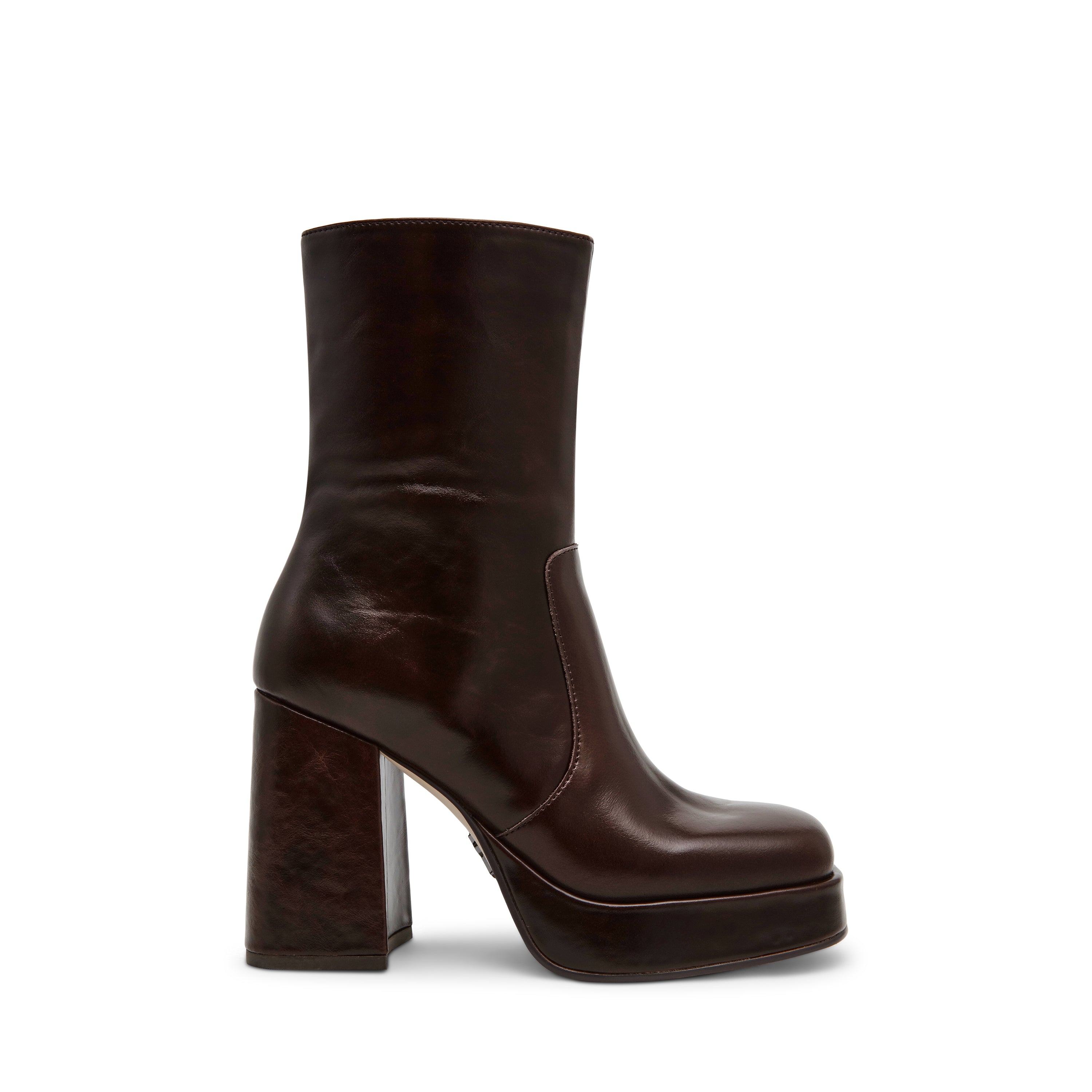 Echos Bootie DK BRN LEATHER