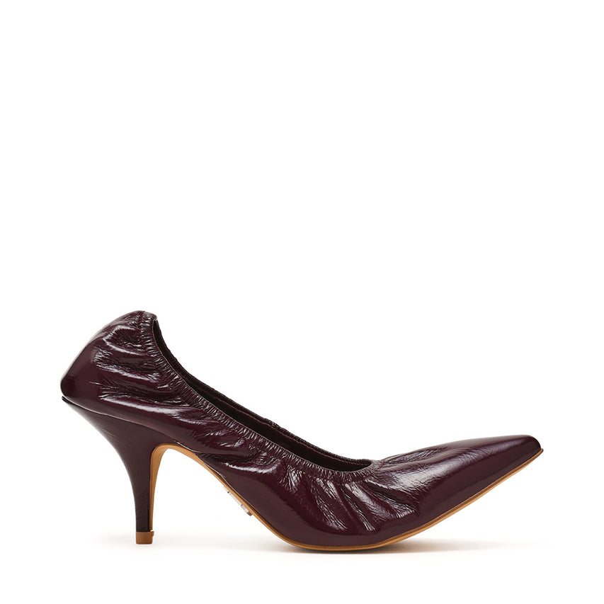 Farida Pump PLUM LEATHER