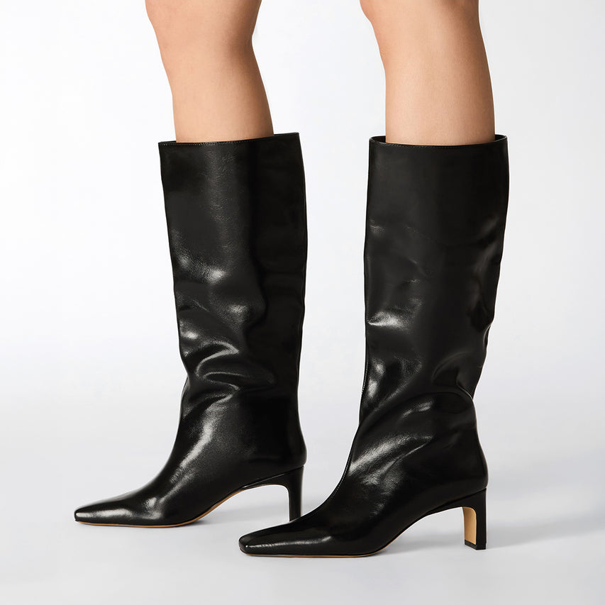 Jendi Boot BLACK LEATHER - view 6