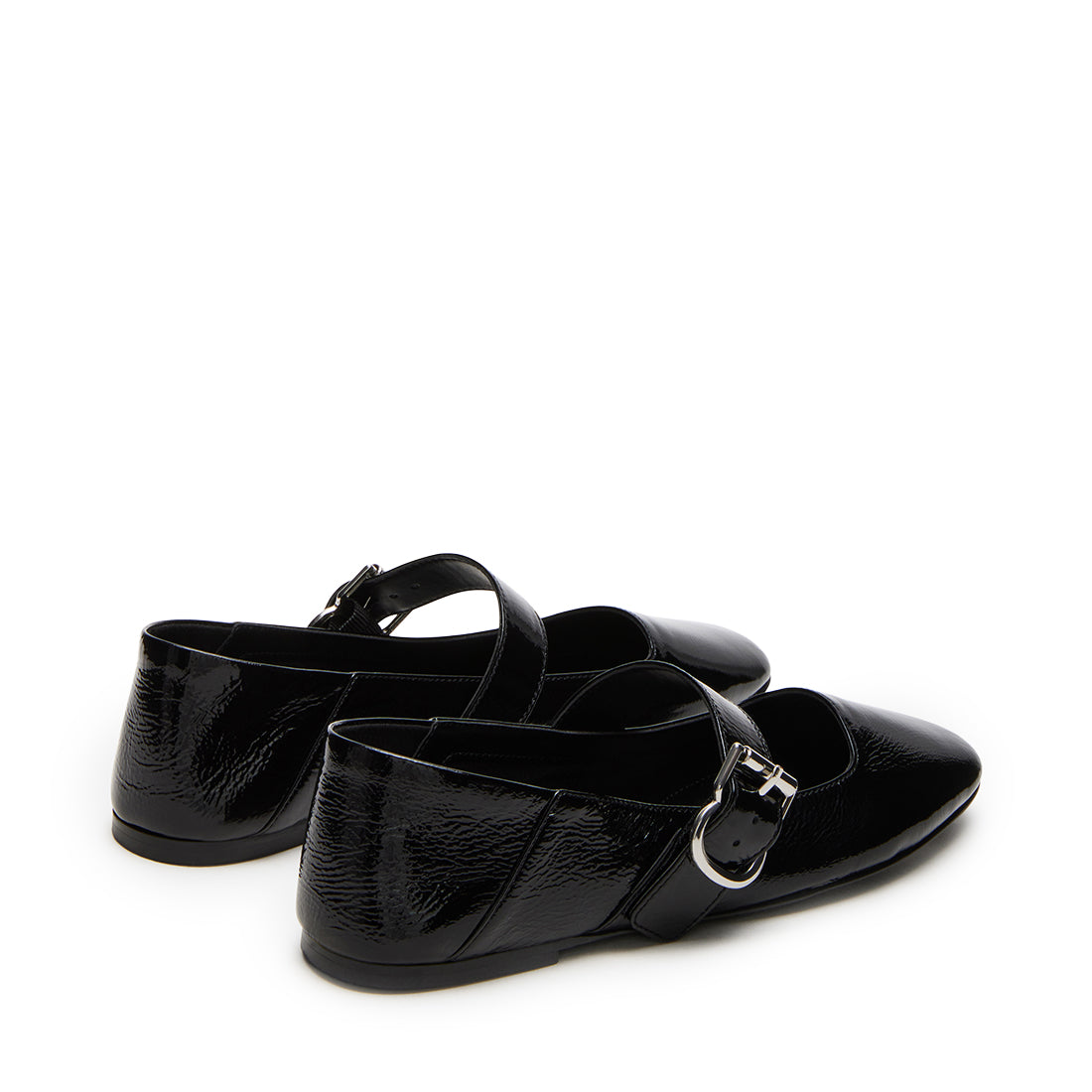 Jenni Flat Shoe BLACK LEATHER