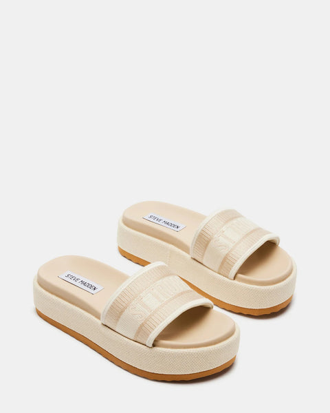 KNOXLEY SANDAL BONE MULTI - Steve Madden Polska