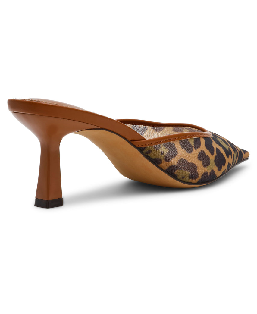 Lisbeth Mule LEOPARD MESH
