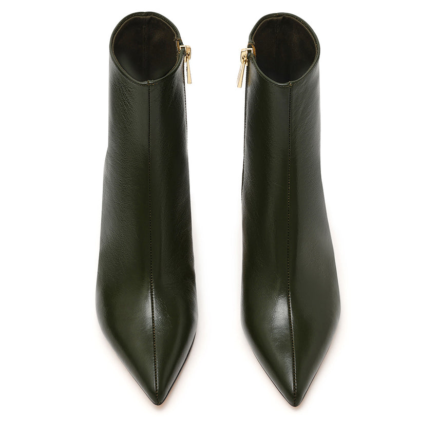 Lulah Bootie GRN CRINKLE PAT - view 4