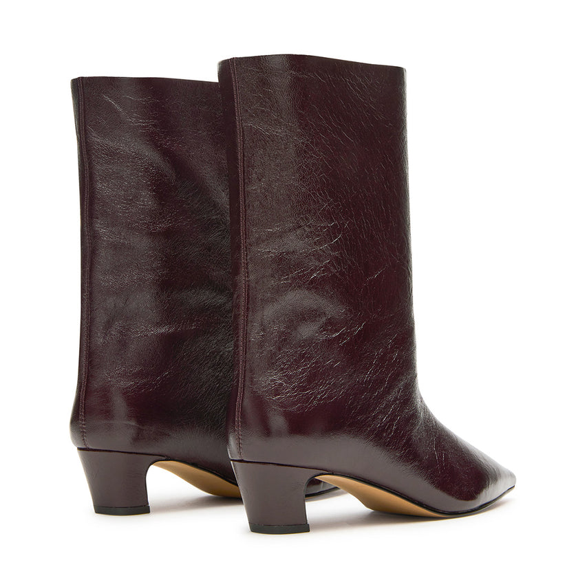 Lytton Bootie RED CRINKLE - view 3