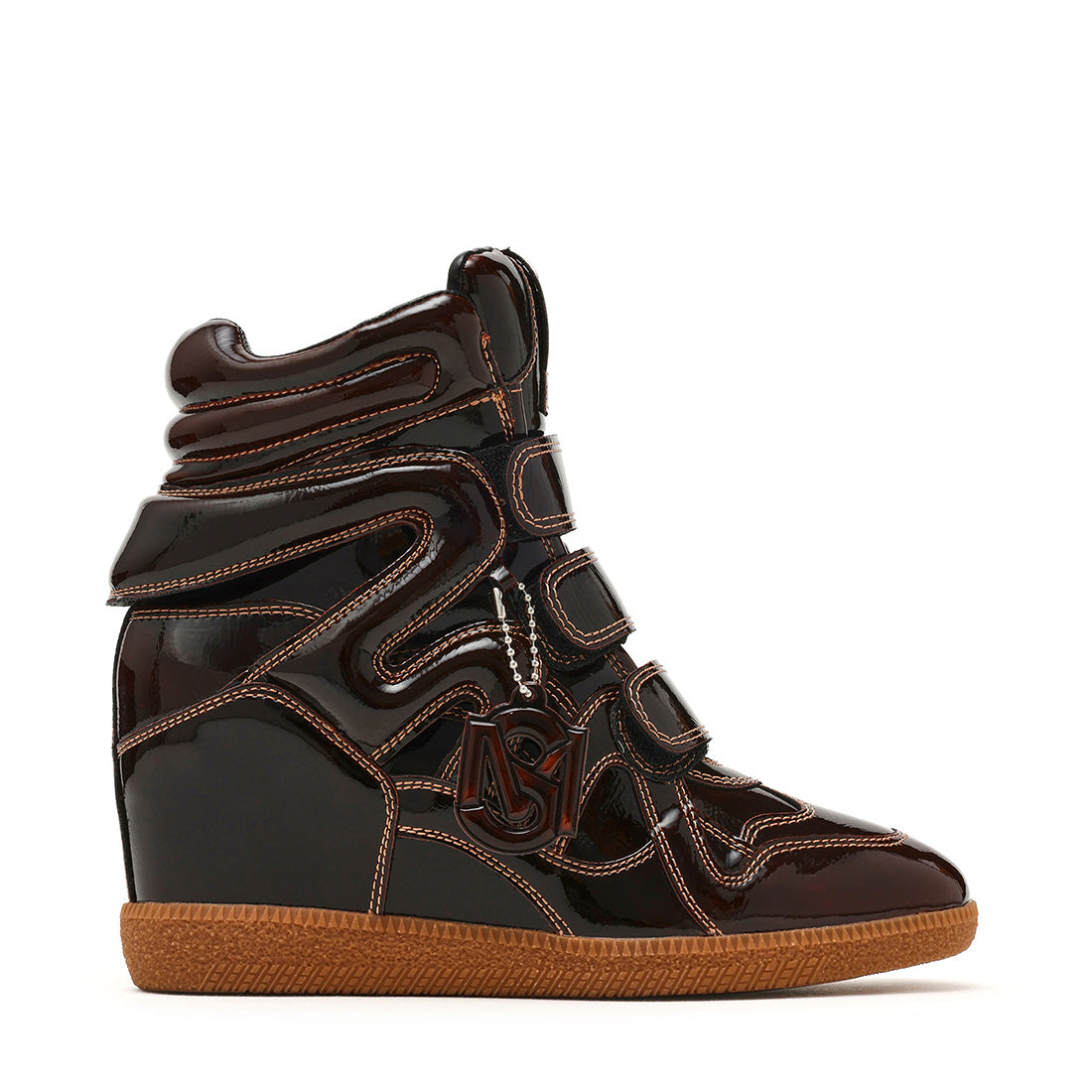 Mavis Sneaker BRN PATENT