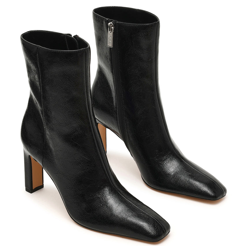 Morph Bootie BLACK CRINKLE PATENT - view 2