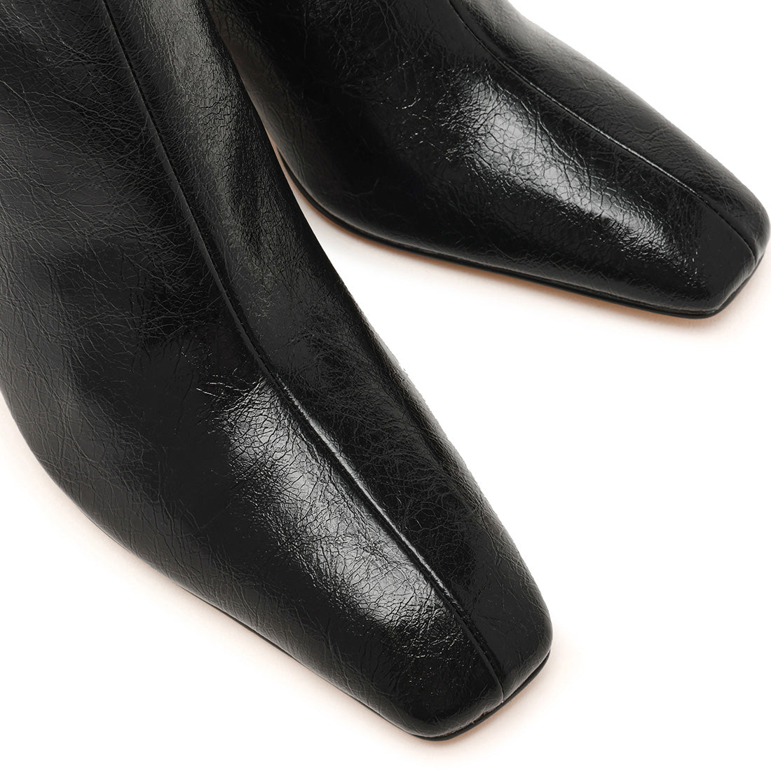 Morph Bootie BLACK CRINKLE PATENT - view 5