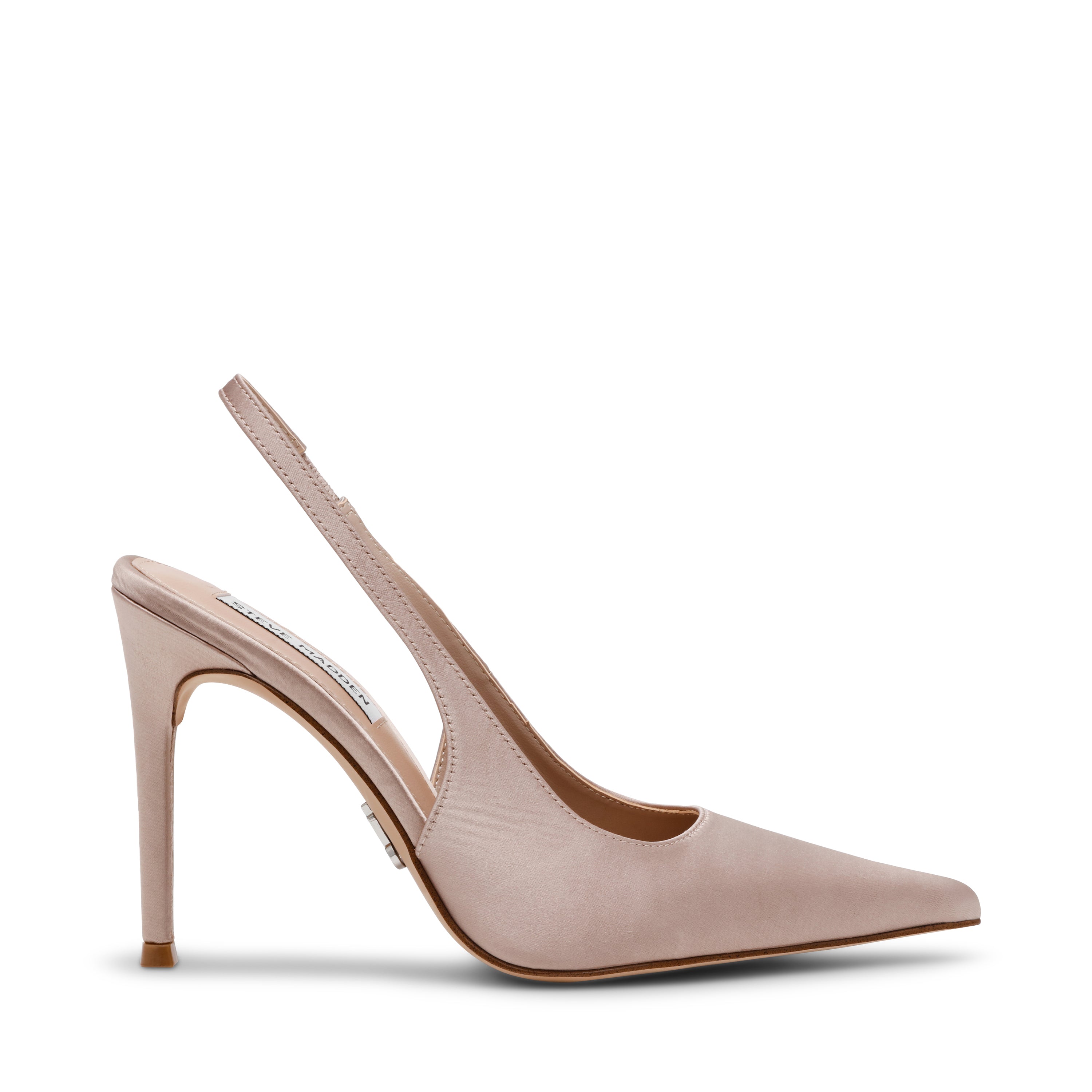 Reyes Flat Shoe TAUPE SATIN