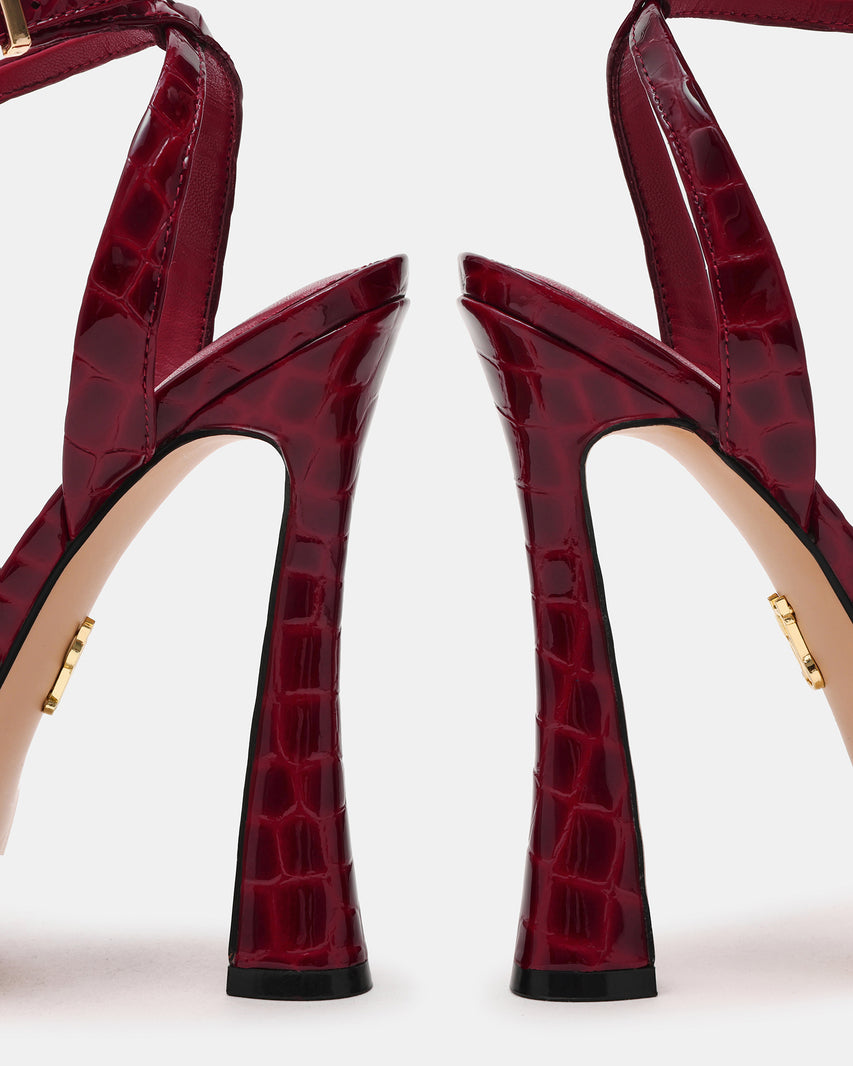 Sass Sandal RED CROCO