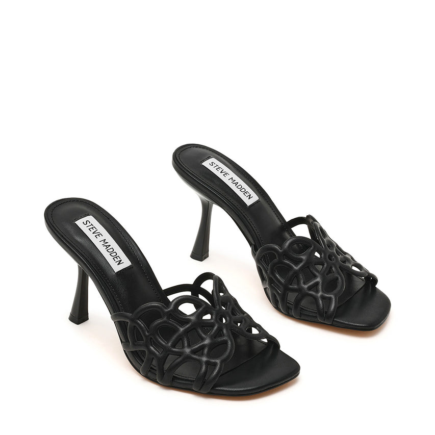 Seesaw Sandal BLACK LEATHER - view 2