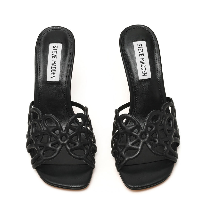 Seesaw Sandal BLACK LEATHER - view 4
