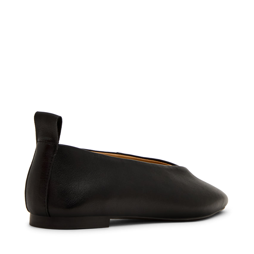 Swanky Flat Shoe BLACK LEATHER - view 5