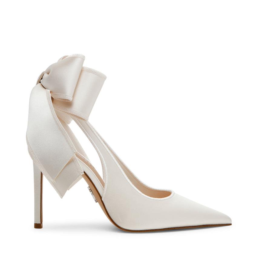 Teacup Pump IVORY SATIN