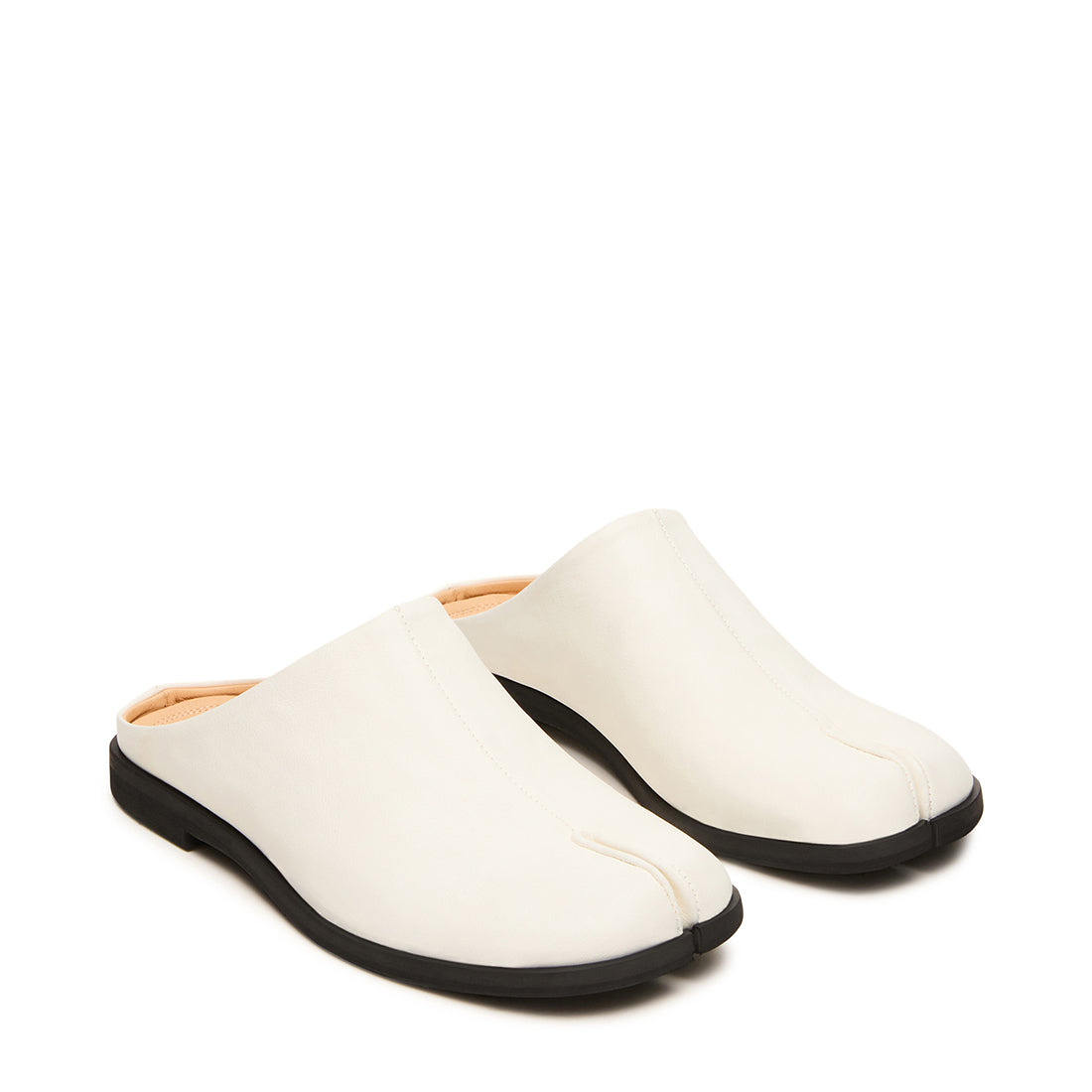 Tino Flat Shoe WHITE LEATHER