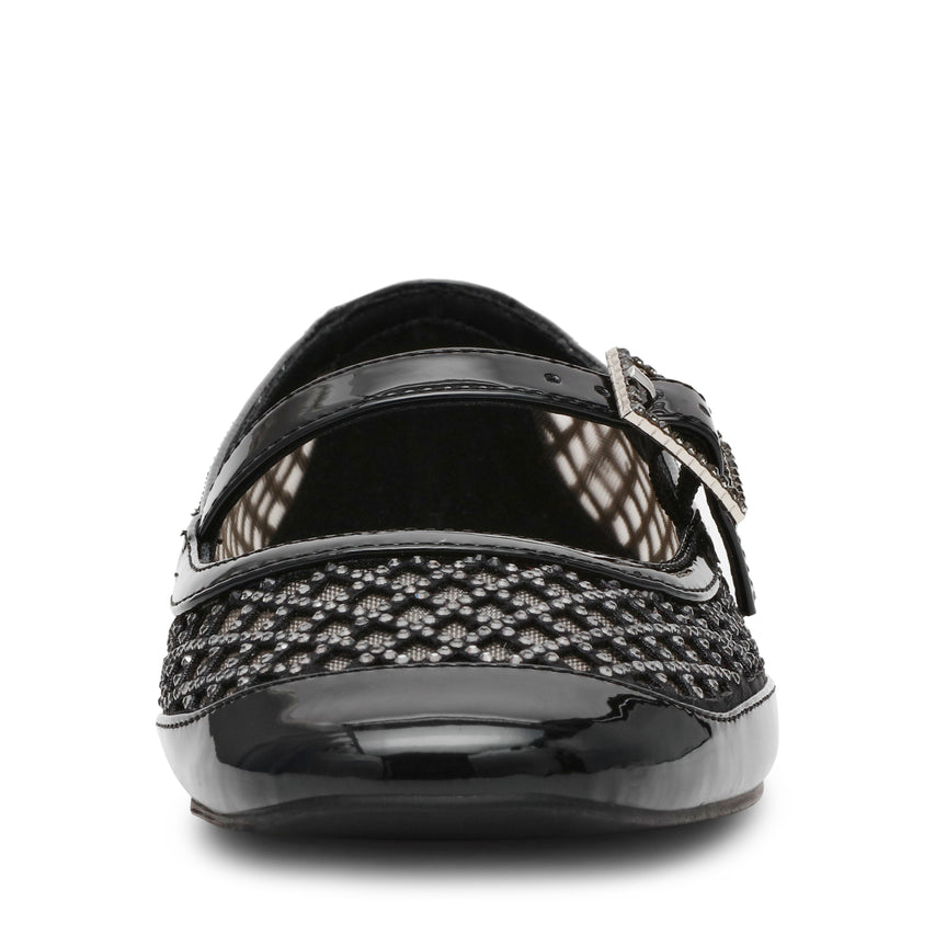 Well-Done Flat Shoe BLK PATENT