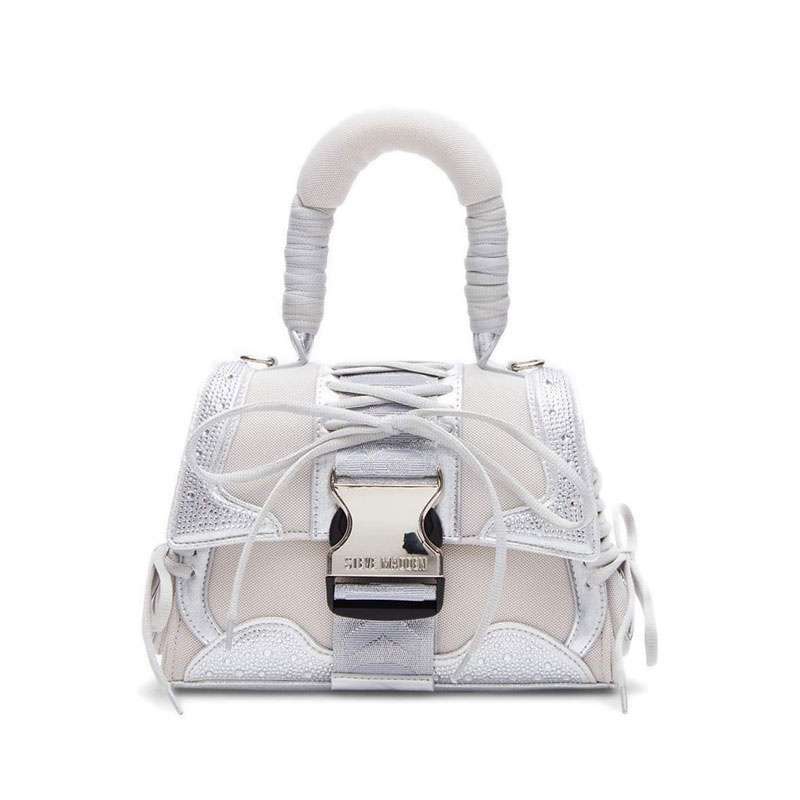 BDIEGO-R CROSSBODY BAG GREY/SILVER