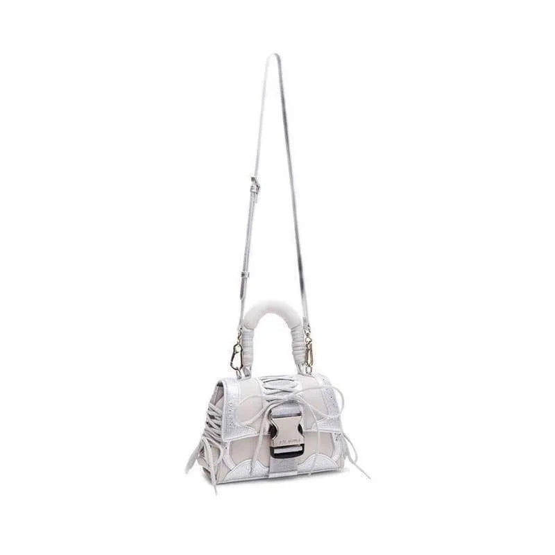 BDIEGO-R CROSSBODY BAG GREY/SILVER- Hover Image