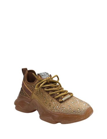 STEVE MADDEN MISTICA SNEAKER BROWN/GOLD Barvy podzimu